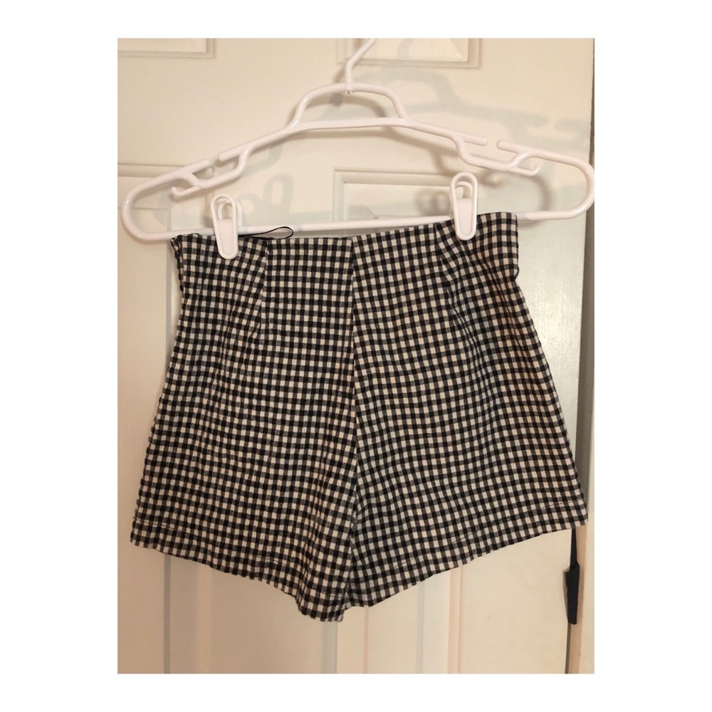 Checkered shorts